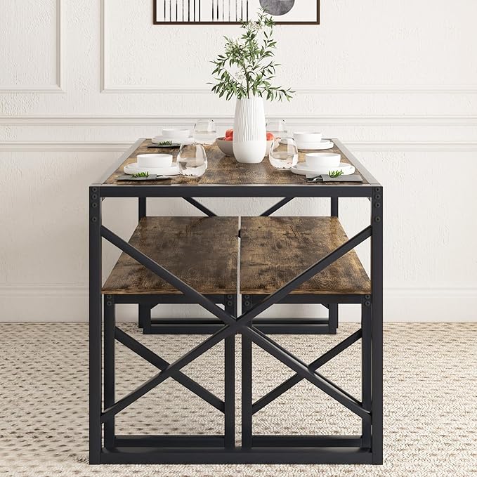 VECELO Kitchen Dining Table Set - Image 2