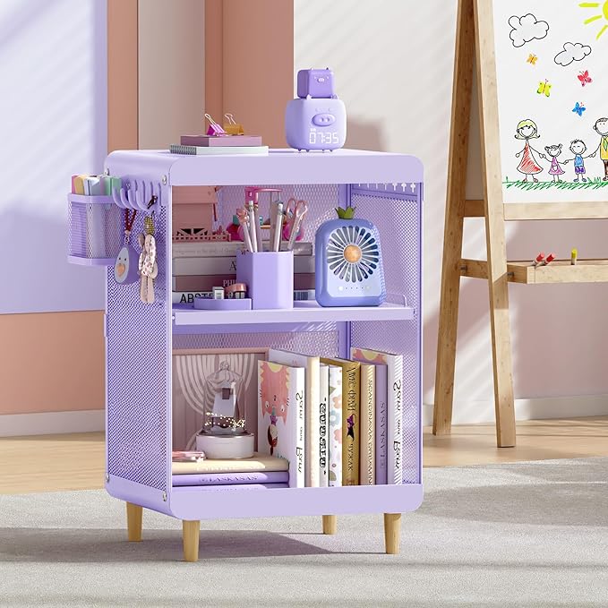 Kids Nightstand, Kids Bedside Table, Teen Girls Night Stand, Toddler Night Stand - Image 8