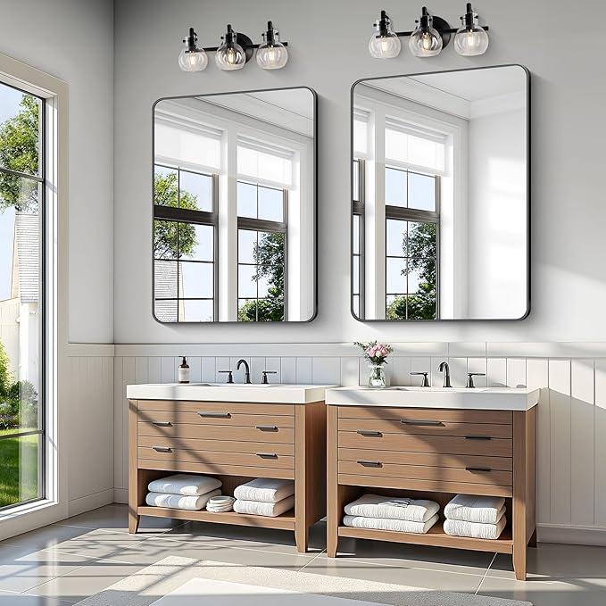 KOCUUY 36"x48" Large Rectangle Vanity Mirror, Modern Design of Upgraded - Image 5