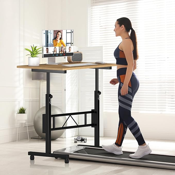 Klvied Small Standing Desk Adjustable Height - Image 2
