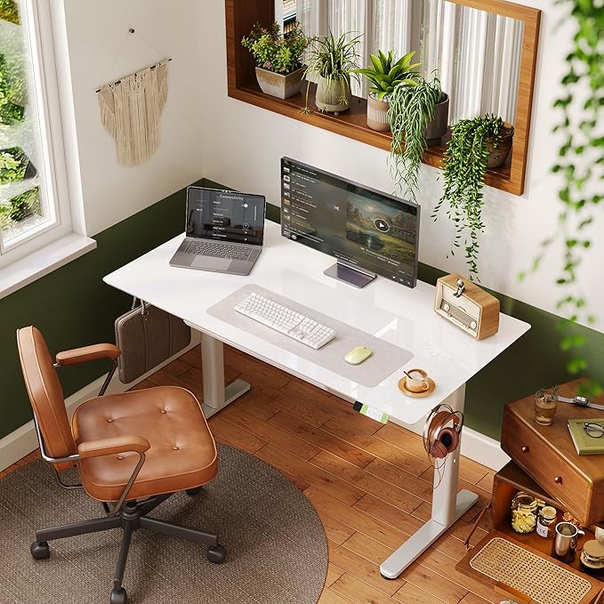 INNOVAR Glass Standing Desk - Image 2