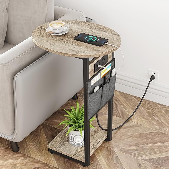 Vagusicc C Shaped End Table by Vagusicc