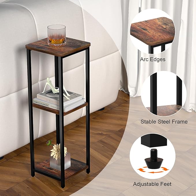 10" Wide Square Drink Table - Image 4