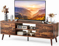 Sweetcrispy TV Stand for 55 60 inch TV, Modern Mid Century Entertainment Center by Sweetcrispy