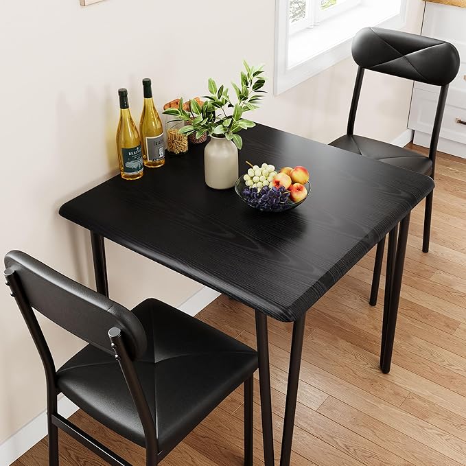 GarveeHome Dining Table Set for 2, Kitchen Table - Image 2
