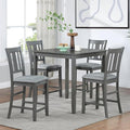 KEIKI 5-Piece Counter Height Dining Table Set by Unknown