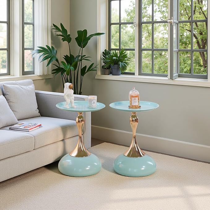 Stylish Hourglass Side Table - Image 3