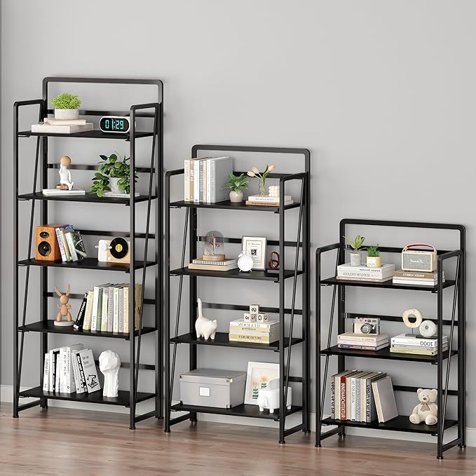 BHG No Assembly Folding Bookshelf - Image 4