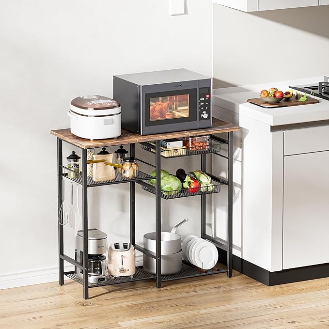 Kitchen Baker’s Rack, Microwave Stand - Image 2