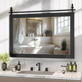 Hasipu Farmhouse Bathroom Mirror by Whatssuitableisthebest