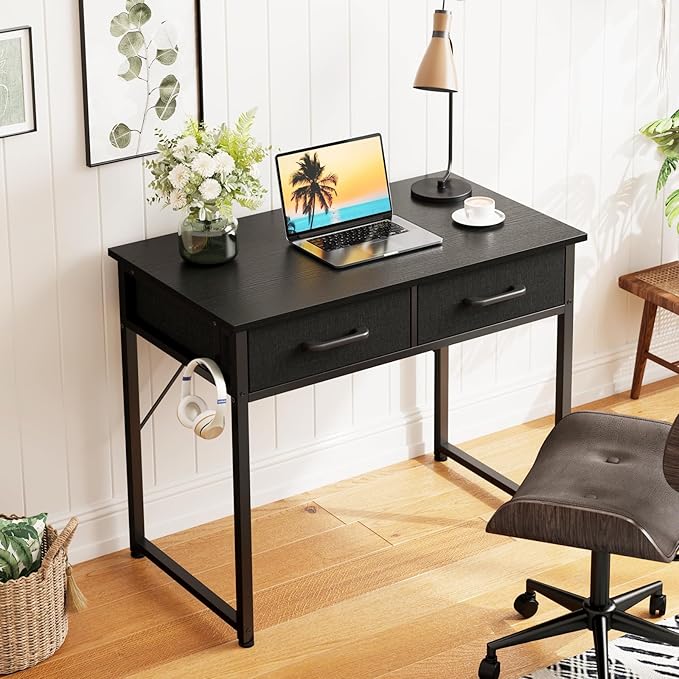 Casaottima 32 Inch Small Office Computer Desk - Image 5