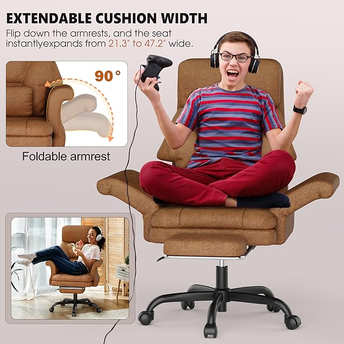 ELABEST C39 Cross Legged Office Chair - Image 6