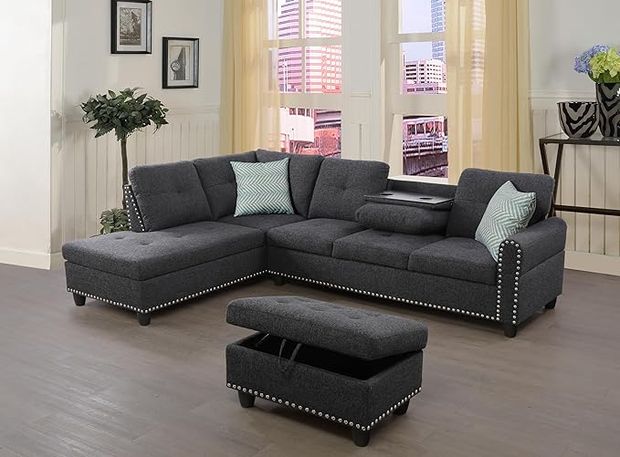 Halibur Sectional Sofa or Couch by DevionFurniture