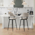 Swivel Bar Stools Set of 2, Counter Height Bar Stools by Unknown