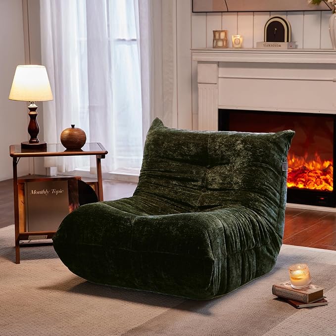 Bean Bag Chair, Fireside Chair Big Bean Bag Sofa - Image 8