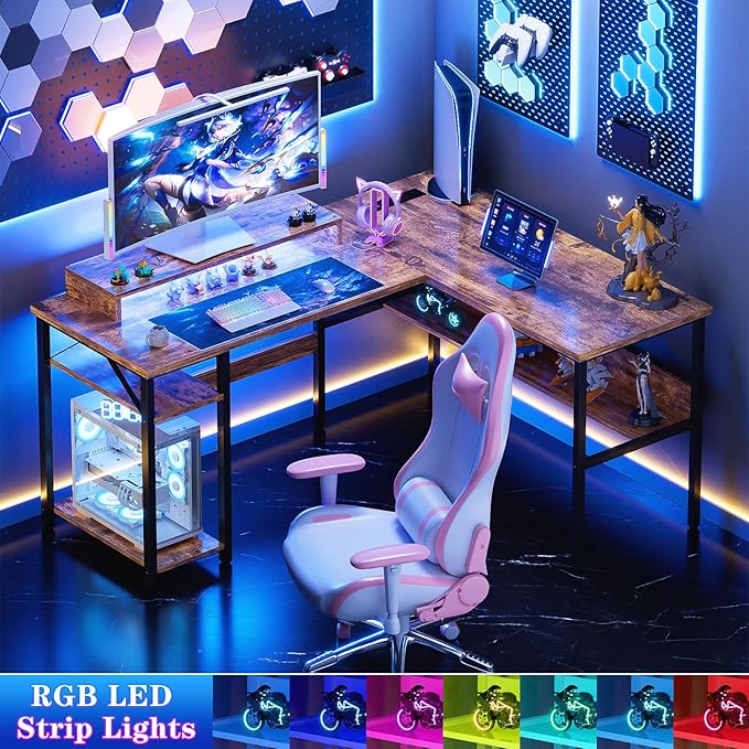 Unikito L Shaped Computer Desk - Image 6