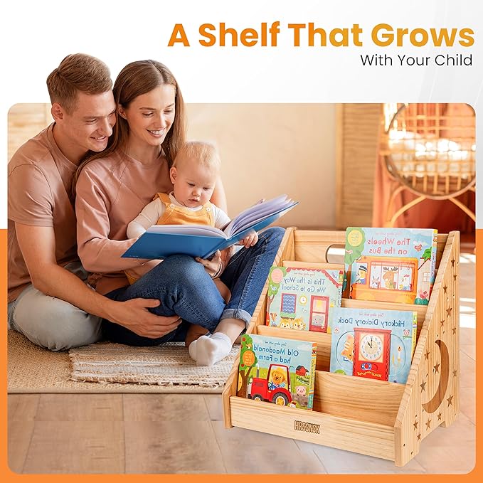 Baby Bookshelf for Toddlers Ages 1-3 - Image 5