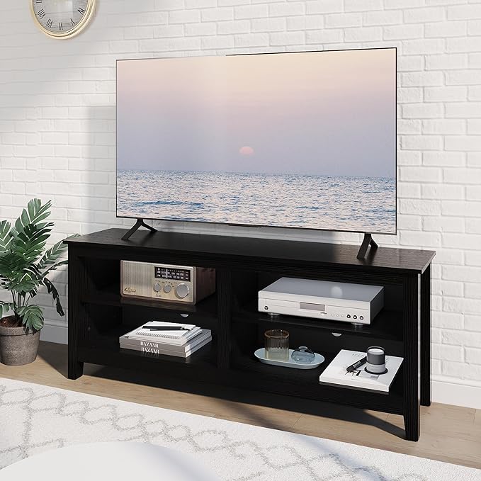 TV Stand for 65 inch TV with Storage, Modern TV Entertainment Center for Bedroom - Image 7