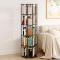 Square Rotating Bookshelf Tower by OSCHF