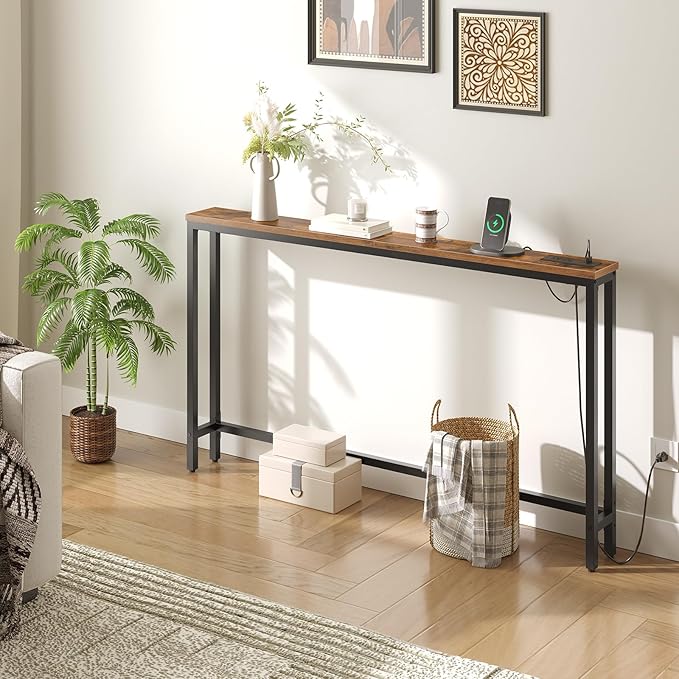 HOOBRO 55.1" Narrow Console Table - Image 6