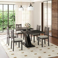 55"-70.87" Expandable Dining Table, Dinner Table by Zevemomo