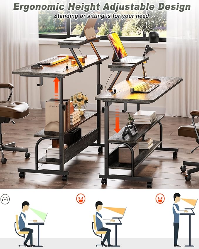Height Adjustable Standing Desk - Image 4