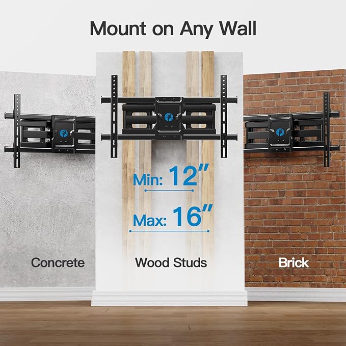 Pipishell Full Motion TV Wall Mount - Image 4