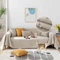 STACYPIK 100% Waterproof Beige Sofa Cover by STACYPIK