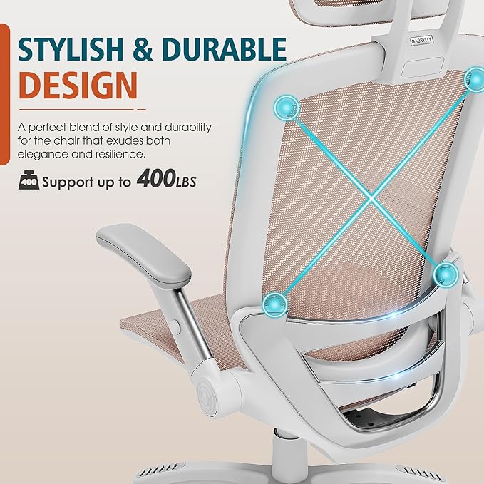 GABRYLLY Ergonomic Office Chair, High Back Home Desk Chair - Image 7