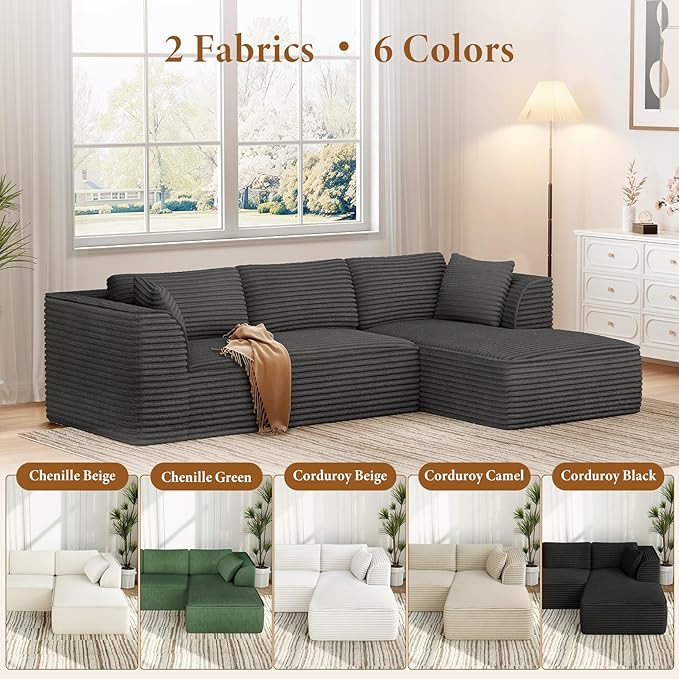 Vesgantti 106" Modular Sectional Sofa - Image 6