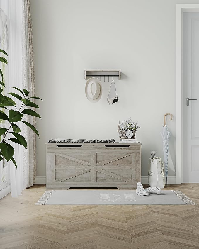 39.4" Storage Chest, Extra Large Storage Trunk - Image 4