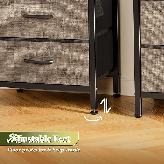 Huuger Night Stand Set of 2, Nightstand - Image 9