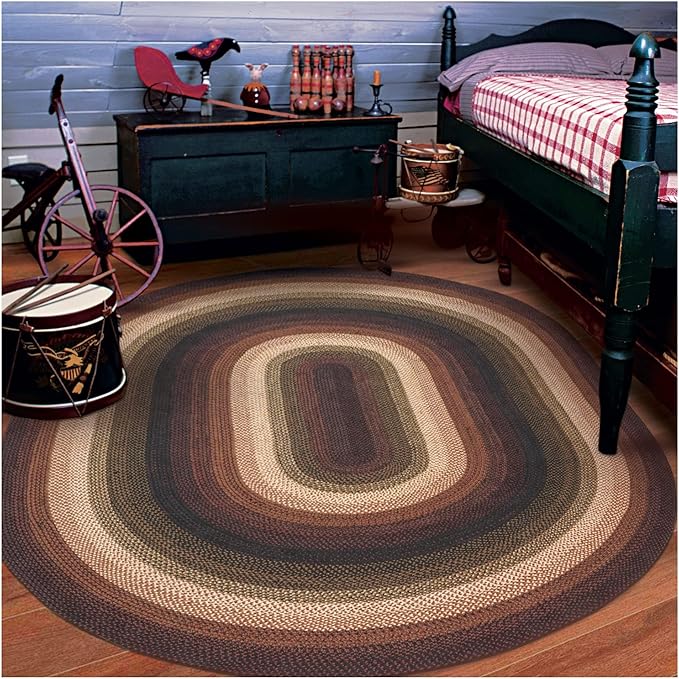 Homespice Prescott Braided Area Rugs 6x9' by Homespice