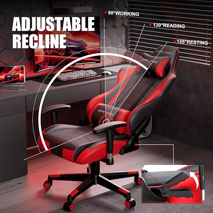 GTRACING Gaming Chair Racing Office Computer Ergonomic Video Game Chair - Image 8