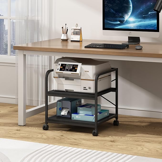2 Tier Under Desk Printer Stand - Image 5