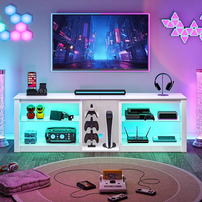 Clikuutory 63 inch High Gloss LED TV Stand - Image 3