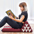 Leewadee 1-Fold Mat with Triangle Cushion – Comfortable TV Pillow, Foldable by Leewadee