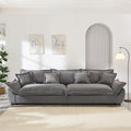 126 Inch Sailing Design Modular Sectional Cloud Sofa by FAVSH