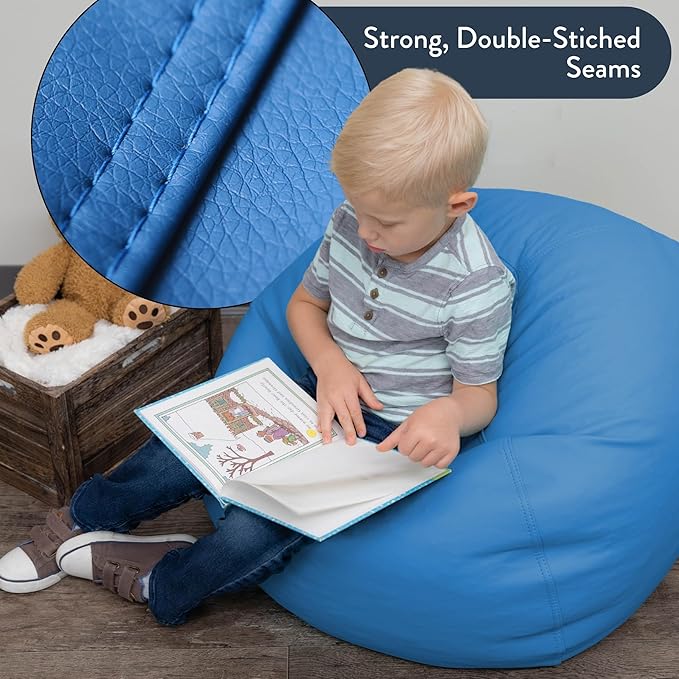 Children's Factory 26" Kids Bean Bag Chairs, Flexible Seating Classroom - Image 4