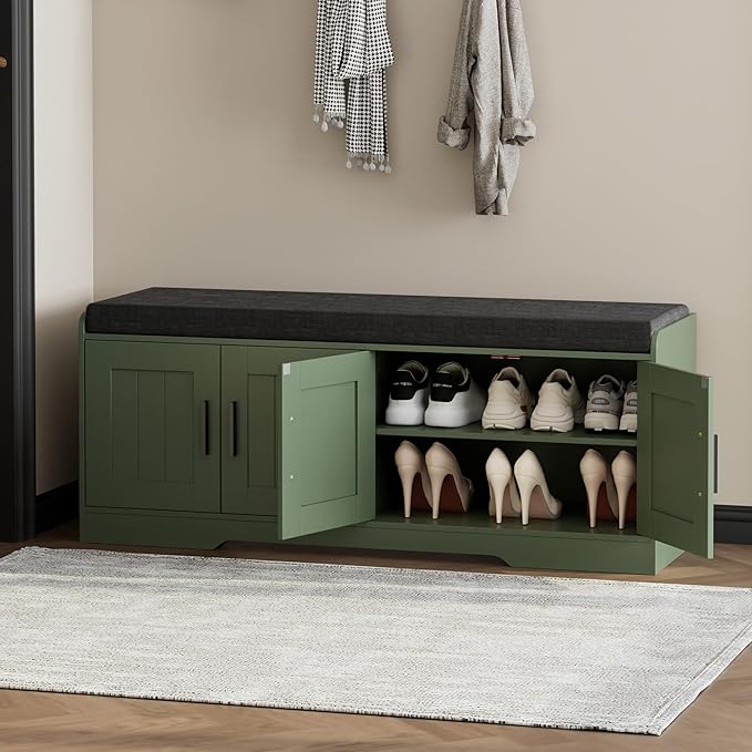 2-Tier Storage Bench, Shoe Bench - Image 3