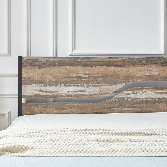 VECELO Full Size Platform Bed Frame - Image 4