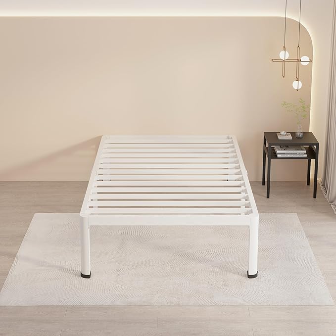 MAF 18 Inch Twin XL Bed Frames White - Image 8