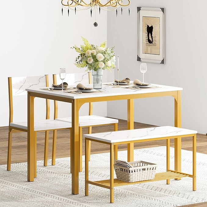 soges 4-Piece Dining Table Set - Image 2