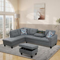L Shaped Modular Sectional Sofa by NicBex