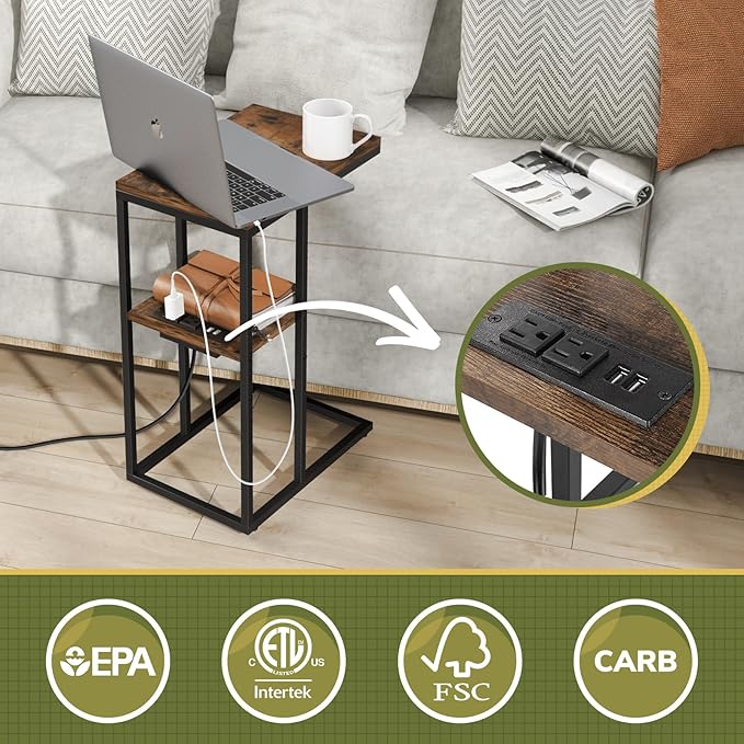 Yoobure C Shaped End Table - Image 5