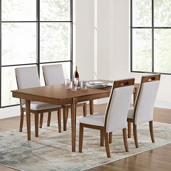 Signature Design by Ashley Lyncott Contemporary Upholstered Armless Dining Chair - Image 8