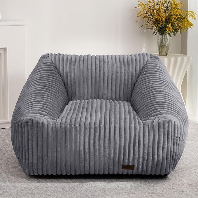 HABUTWAY Bean Bag Chair, Giant Bean Bag Chairs by HABUTWAYMakeYourLifeComfortable