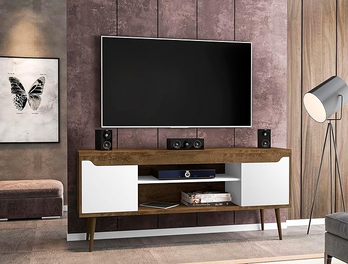 Manhattan Comfort Bradley Mid Century Modern TV Stand - Image 5
