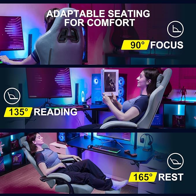GTPLAYER Gaming Chair, Computer Office Chair - Image 4