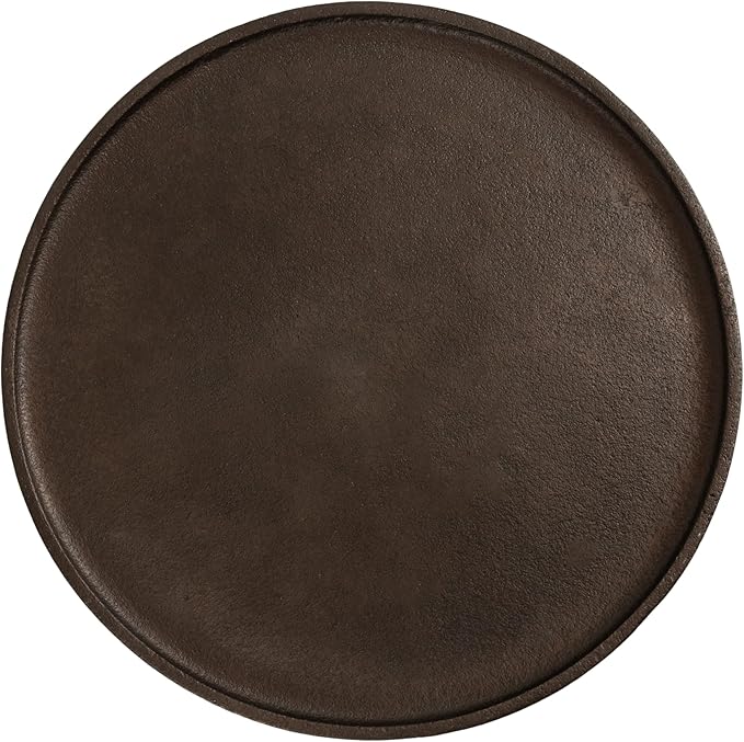 Kate and Laurel Rava Modern Metal Round Side Table, Cast Aluminum Accent Table - Image 7